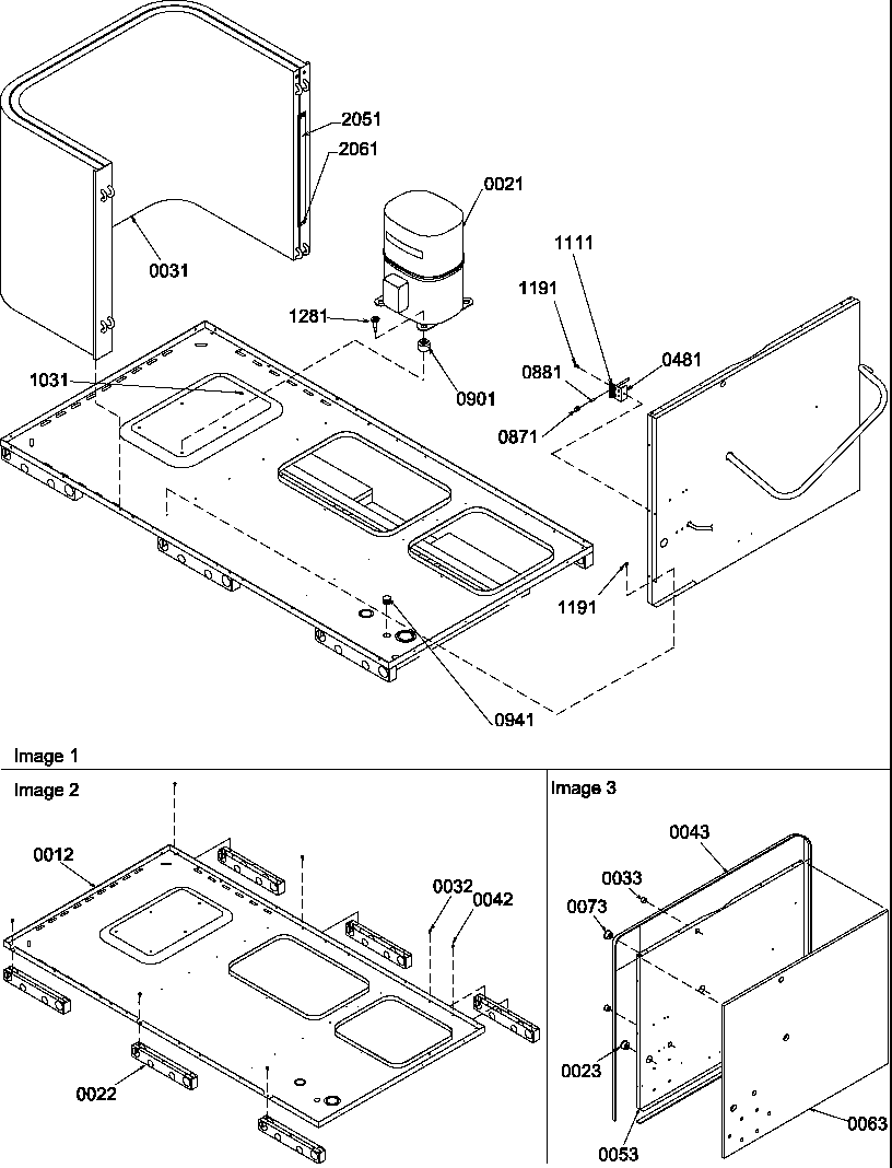 Compressor/basepan