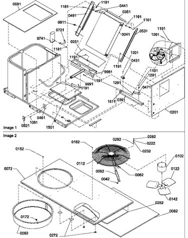 Blower/top assy