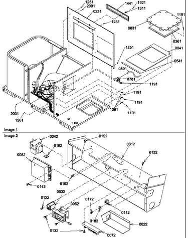 Back cover/control box
