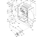 Amana GUD045X30B/P1213101F cabinet assembly diagram