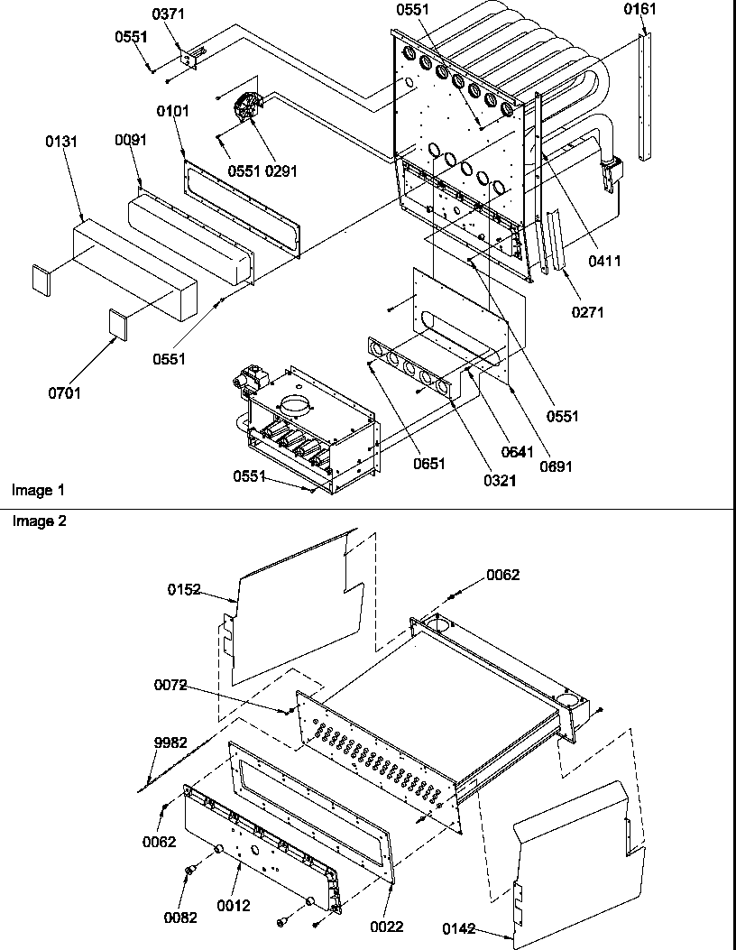 HEAT EXCHANGER/MANIFOLD ASSEMBLY /RECUPE COIL ASSEMBLY