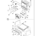 Amana GUD045X30B/P1213101F heat exchanger/manifold assembly /recupe coil assembly diagram