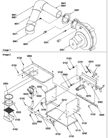 Blower pipe assembly/manifold assembly