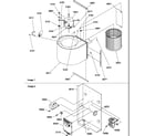 Amana PGB48C1152D/P1220203C blower/control box diagram