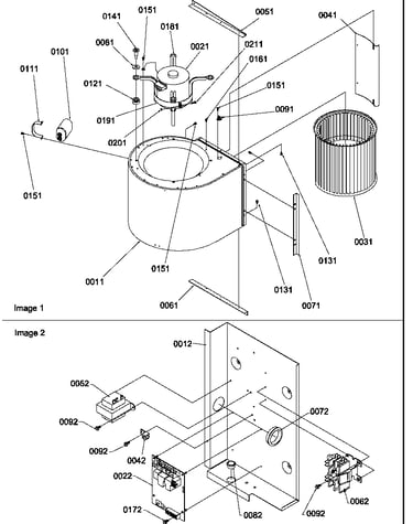 Blower/control box