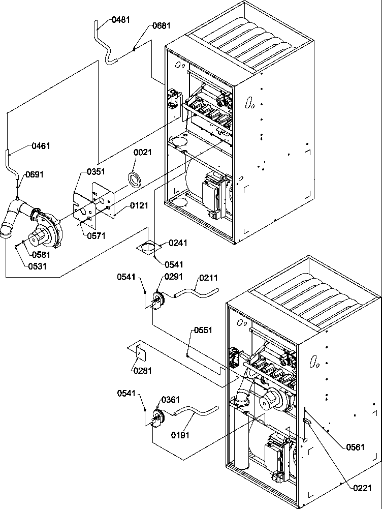 Tubing/pressure switch