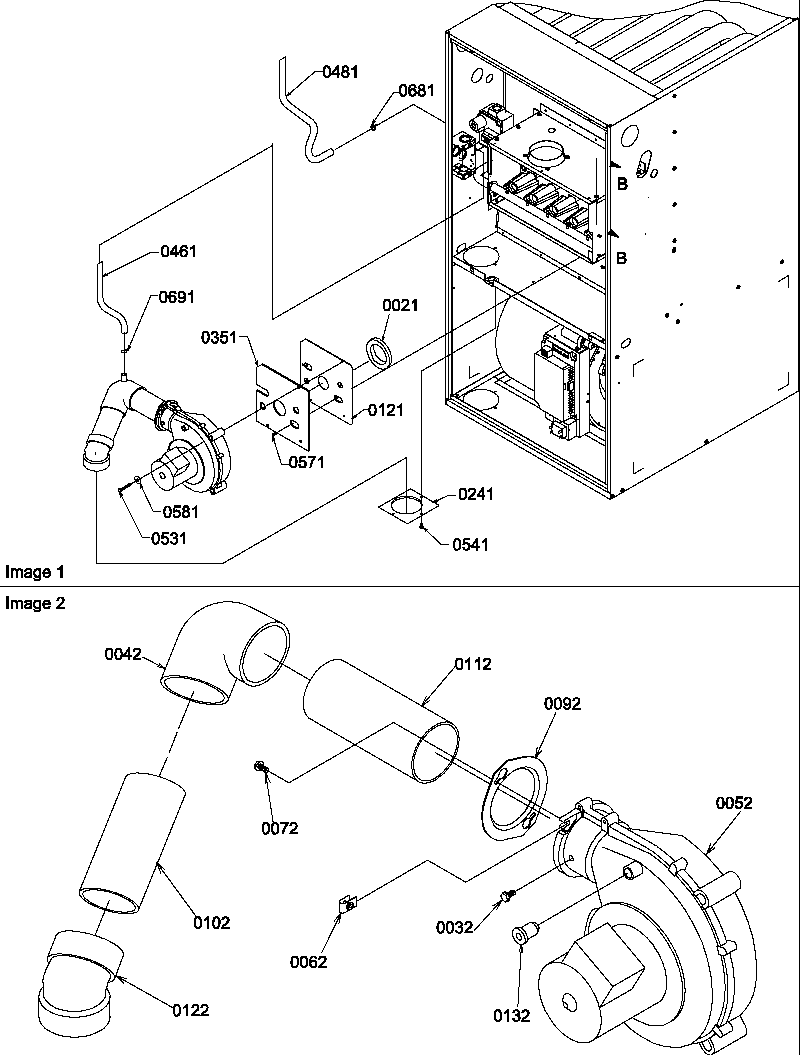 Blower pipe
