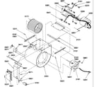 Amana GCD090X40B/P1217604F blower diagram