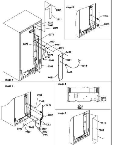 Cabinet back