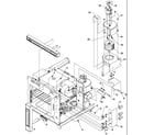 Amana CMA2000-P1194101M control & blower/triac assemblies diagram