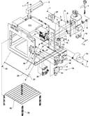 Circuit board/high voltage & oven rack