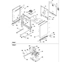 Amana ART6110E-P1143453NE cabinet diagram