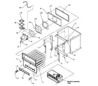 Amana GUIA070B40/P1206603F partition tube assembly & collector box diagram