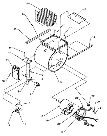 Blower assembly & integrated control