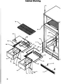 Cabinet shelving