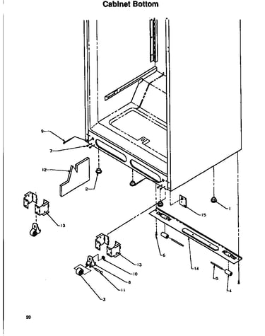 Cabinet bottom