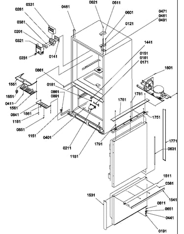 Controls/shields/hinges/trim