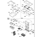 Amana BBI20TE-P1199101WE shelving diagram