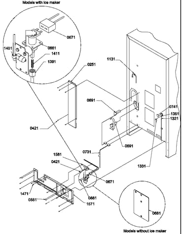 Cabinet back