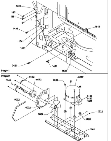 Machine compartment assembly