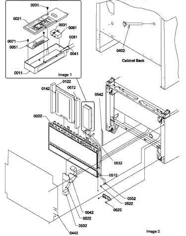 Condenser assembly/high voltage box