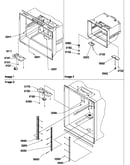 Shelf ladders/light assemblies