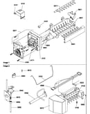 Ice maker assembly and parts