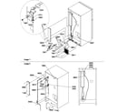 Amana TH21V2L-P1315902WL cabinet back diagram