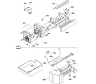 Amana TH21V2L-P1315901WL ice maker assembly parts diagram