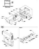 Evaporator and fan motor assemblies