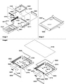 Shelving assemblies