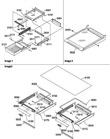 Shelving assemblies