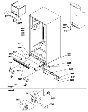 Ladders, lower cabinet and rollers