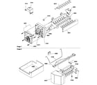 Amana TR21V2L-P1316001WL ice maker assembly parts diagram