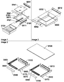 Shelving assemblies