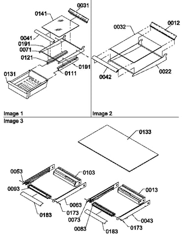 Shelving assemblies