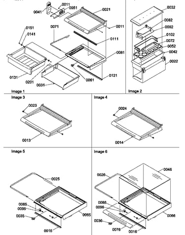 Deli, shelves, crisper assemblies and accessories