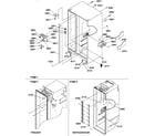 Amana SRDE327S3E-P1307103WE cabinet parts diagram