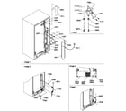Amana SRDE327S3E-P1307103WE cabinet back diagram