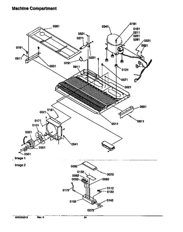 Machine compartment