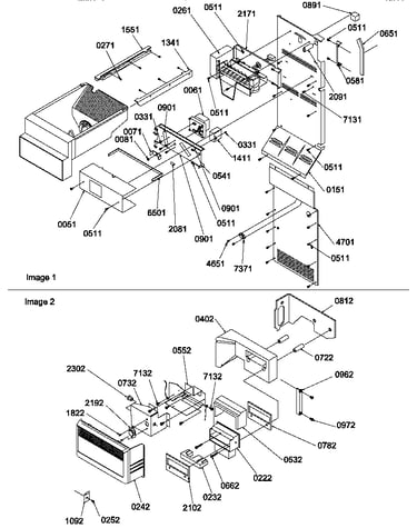 Ice maker/control assy