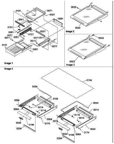 Shelving assemblies