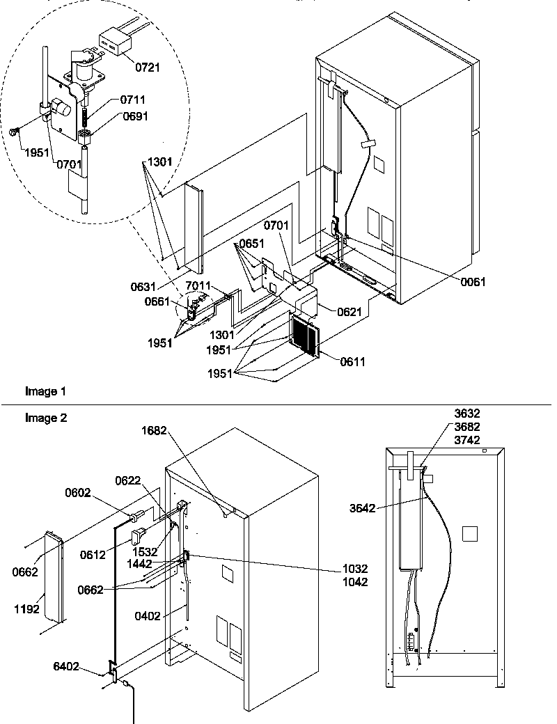 Cabinet back