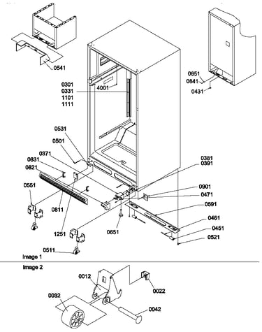 Ladders, lower cabinet and rollers