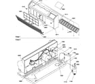 Amana PTH093A35BA/P1216310R front/chassis diagram