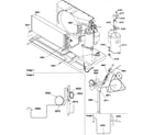 Amana PTH123A50BA/P1216322R compressor/tubing diagram