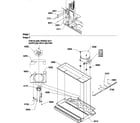 Amana TM18V2L-P1318001WL machine compartment diagram