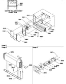 Evaporator and fan motor assemblies