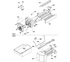 Amana TH18V2W-P1315701WW ice maker assembly parts diagram