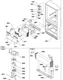Evaporator & freezer control assemblies
